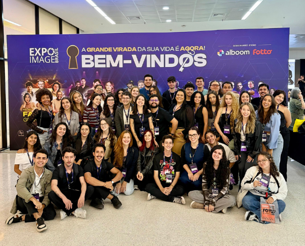 Acad�micos de Publicidade e Propaganda da Univ�s visitaram a Expo Image Brasil 2026